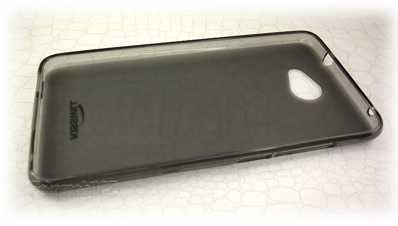 Kisswill TPU černé transparentní silikonové pouzdro pro Vodafone Smart Ultra 7