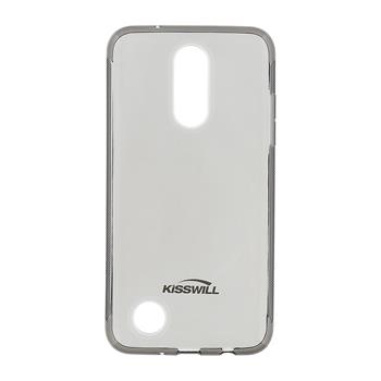 Kisswill TPU černé transparentní silikonové pouzdro pro LG M160 K4 2017