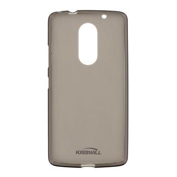 Kisswill TPU černé transparentní silikonové pouzdro pro Lenovo Vibe X3