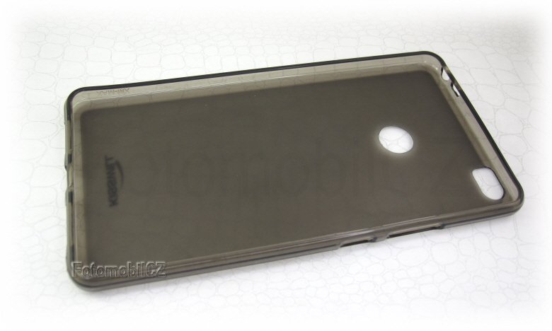 Kisswill TPU černé transparentní silikonové pouzdro pro Xiaomi Mi Max