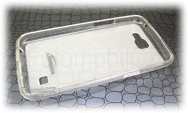 Kisswill TPU silikonové transparentní pouzdro pro LG K120 K4