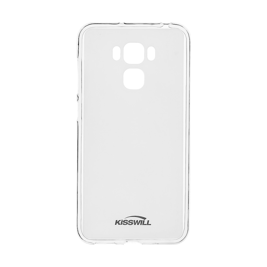 Kisswill TPU silikonové transparentní pouzdro pro Asus ZenFone 4 Max ZC554KL