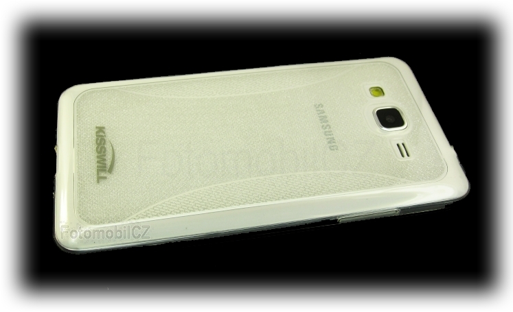Kisswill TPU Shine Pouzdro White pro Samsung G530 Galaxy Grand Prime