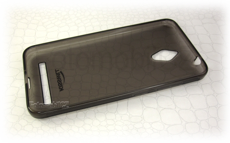 Kisswill TPU černé transparentní silikonové pouzdro pro Asus ZenFone Go ZC500TG
