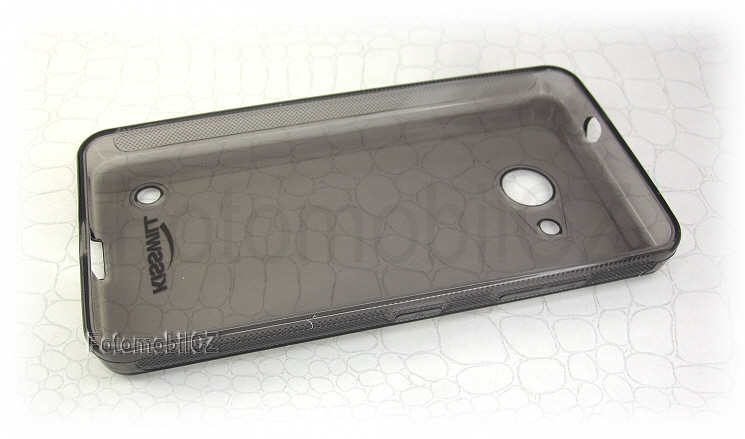 Kisswill TPU černé transparentní silikonové pouzdro pro Nokia Lumia 550