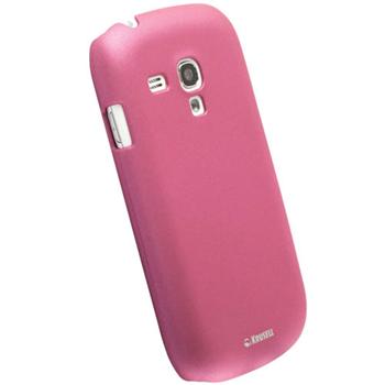 Krusell zadní kryt COLORCOVER pro Samsung Galaxy S III mini (i8190), růžová metalíza