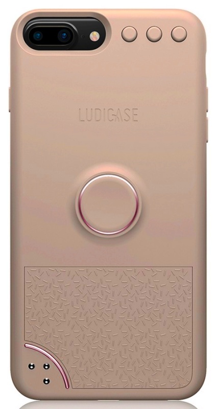 Antistresové pouzdro LUDICASE Pocket Playground pro iPhone 6 Plus / 7 Plus / 8 Plus, cream