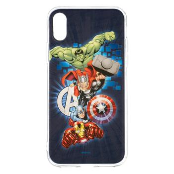 MARVEL Avengers 001 Zadní Kryt pro iPhone XS Dark Blue