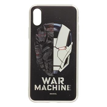 MARVEL Iron Man War 001 Zadní Kryt Silver pro iPhone XS