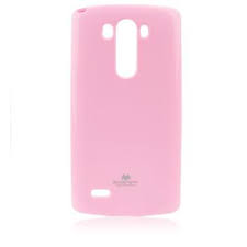 Silikonové TPU pouzdro Mercury Jelly Case pro LG G3, Pink