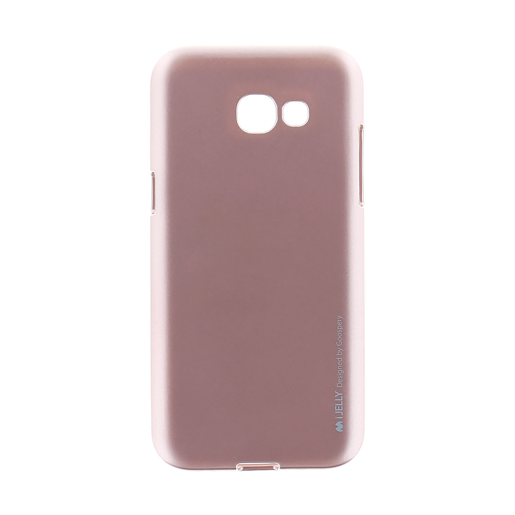 Mercury i-Jelly TPU silikonové pouzdro pro Samsung A520 Galaxy A5 2017 Rose GOLD zlatá barva