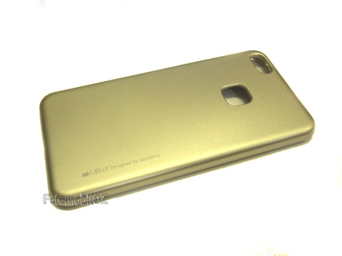 Mercury i-Jelly TPU silikonové pouzdro pro Huawei P10 Lite GOLD zlatá barva