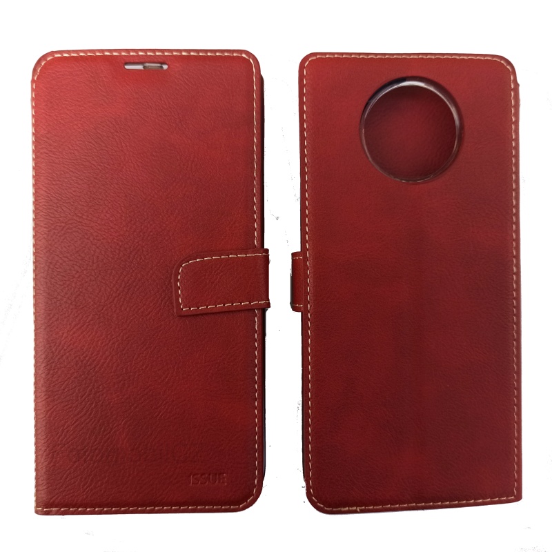 pouzdro na mobil Pouzdro Molan Cano Issue Xiaomi Redmi Note 9T, červené