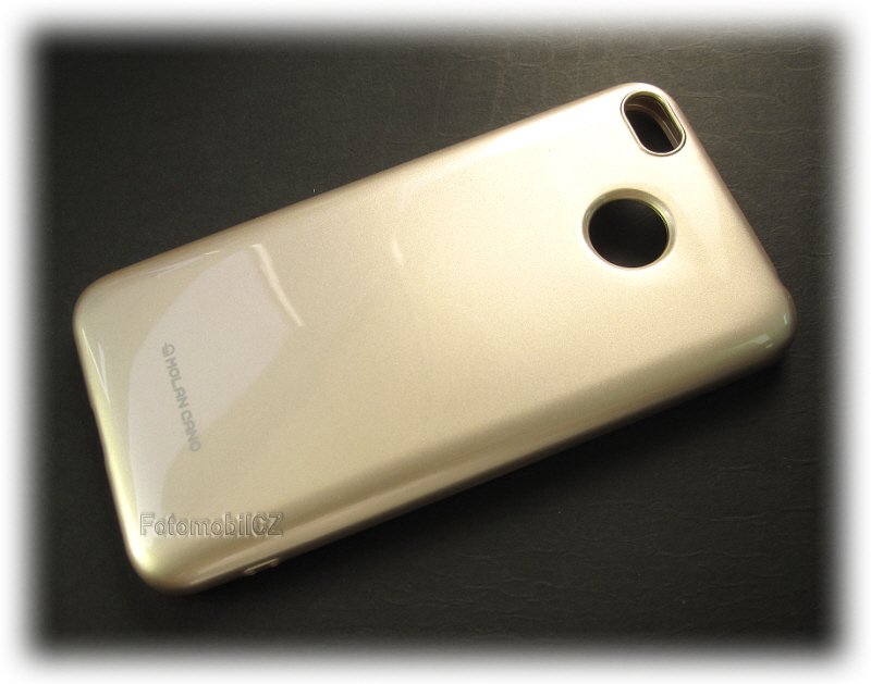 Molan Cano Jelly TPU silikonové pouzdro pro Xiaomi Redmi 4X GOLD zlatá barva