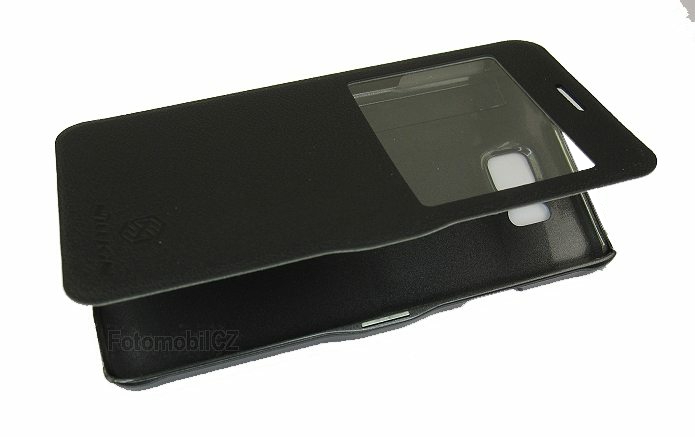 Nillkin Fresh S-View Pouzdro Black pro Samsung G850 Galaxy Alpha
