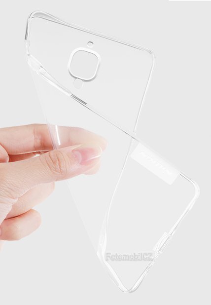 Nillkin Nature TPU silikonové pouzdro Transparent pro ONE Plus 3