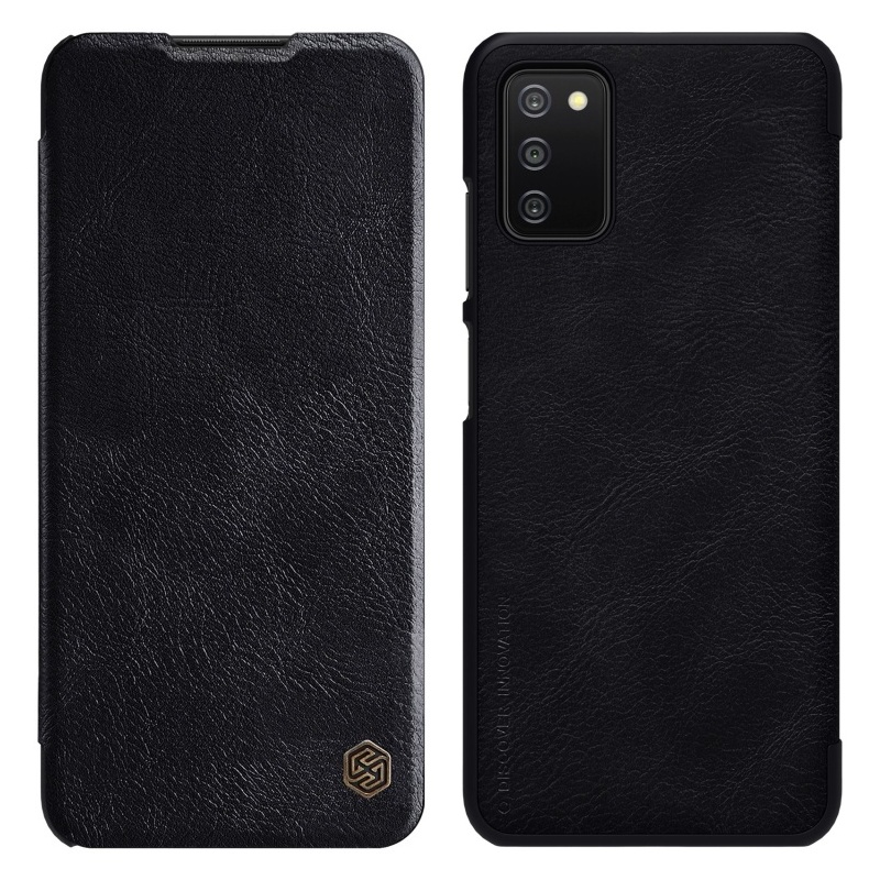Nillkin Qin knížkové pouzdro pro Samsung Galaxy A03s Black