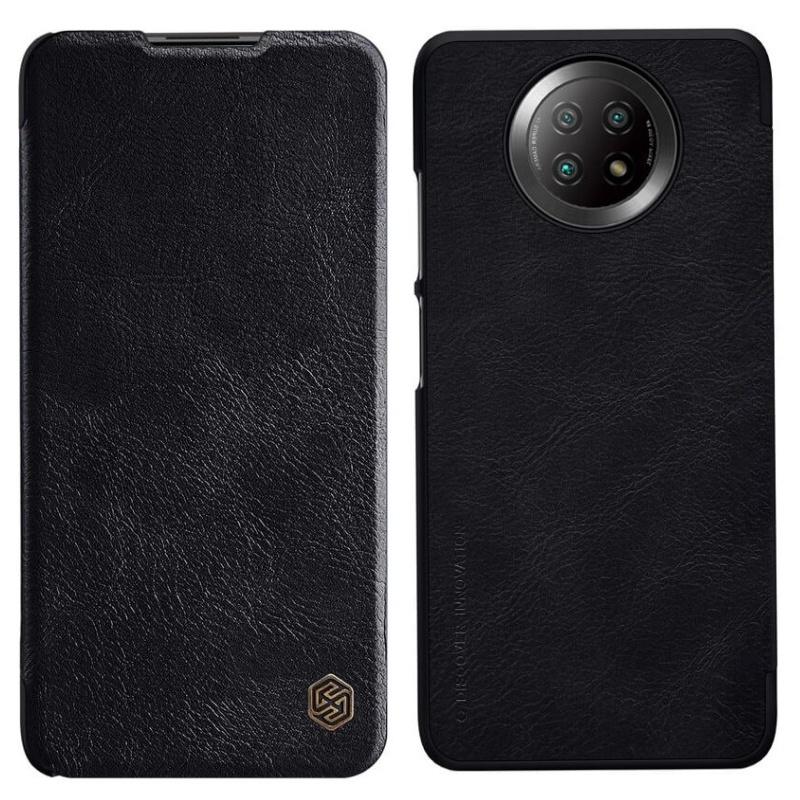 Nillkin Qin knížkové pouzdro pro Xiaomi Redmi Note 9T 5G Black