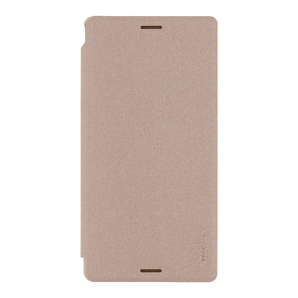 Nillkin Sparkle Folio Pouzdro GOLD zlatá barva pro Sony E2303 Xperia M4 Aqua