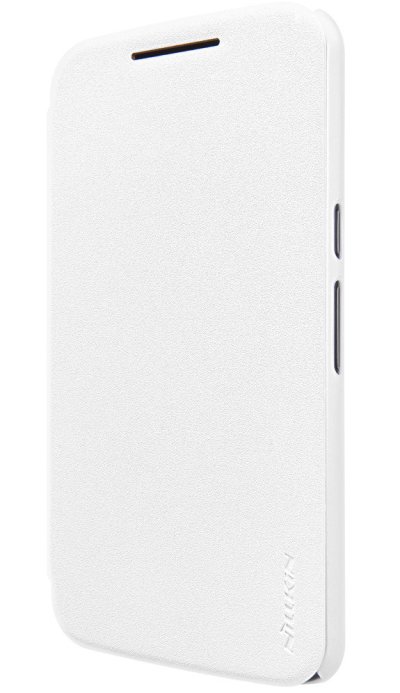 Nillkin Sparkle Folio Pouzdro White pro Motorola G4 Plus