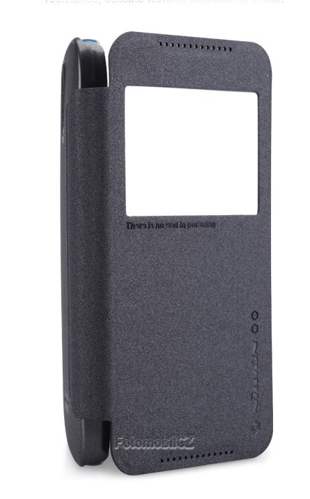 Nillkin Sparkle S-View Pouzdro Black pro HTC Desire 320