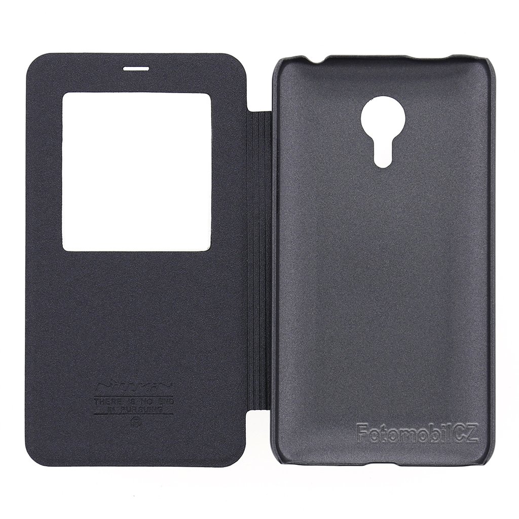 Nillkin Sparkle S-View Pouzdro Black pro Meizu MX4