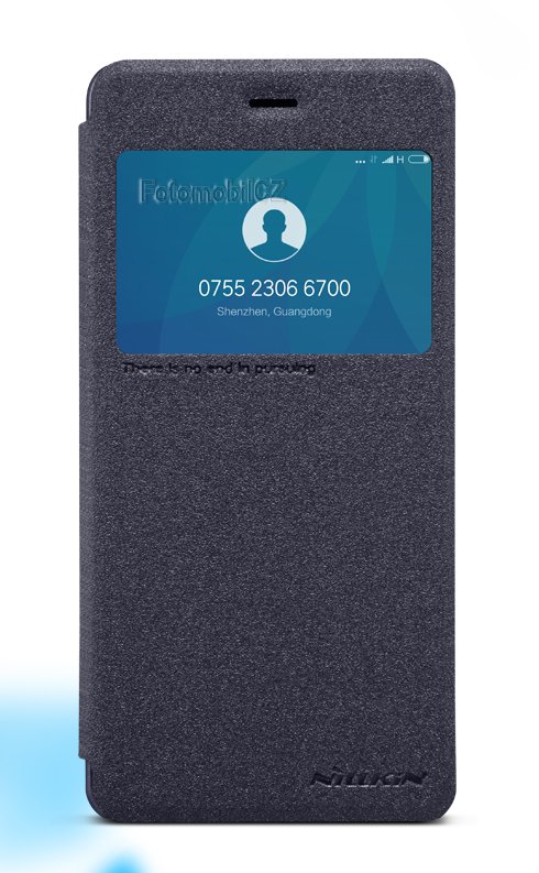 Nillkin Sparkle S-View Pouzdro Black pro Xiaomi Redmi 4
