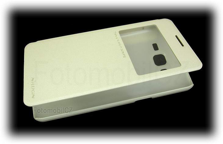 Nillkin Sparkle S-View Pouzdro White pro Samsung G530 Galaxy Grand Prime