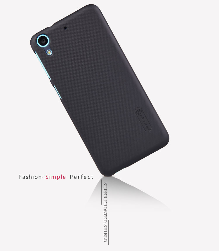 Nillkin Super Frosted Zadní Kryt + fólie Black pro HTC Desire 626