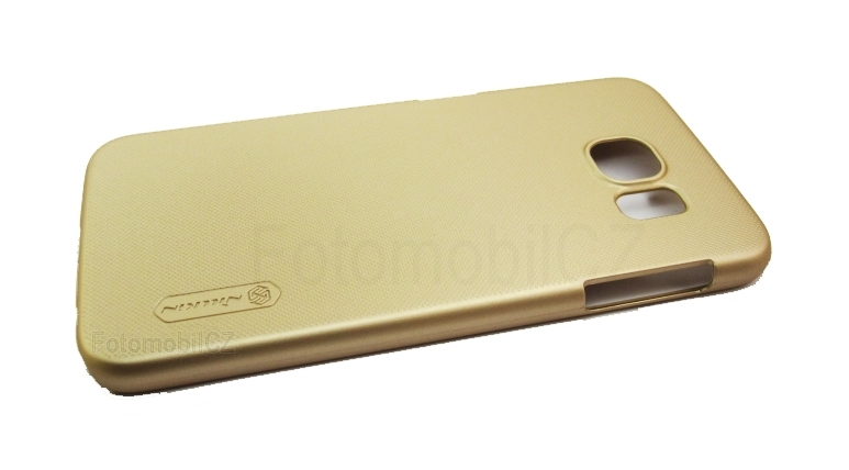 Nillkin Super Frosted Zadní Kryt + fólie GOLD zlatá barva pro Samsung G920 Galaxy S6
