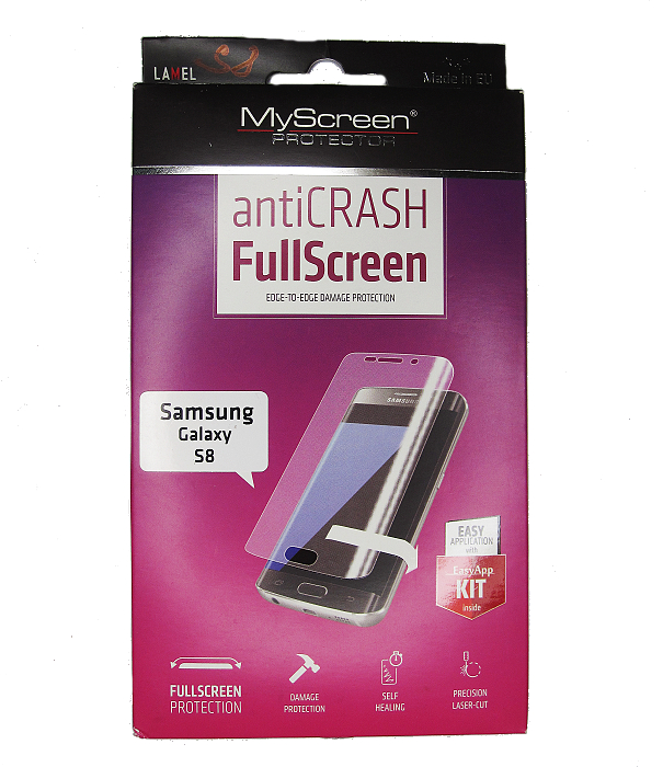 Ochranná folie myScreen antiCRASH Full Screen SAMSUNG GALAXY S8
