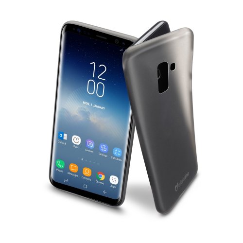 Silikonové TPU pouzdro kryt Cellularline INK pro Samsung Galaxy S9, černý