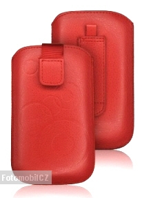 Pouzdro s vysunováním Samsung i9300 Galaxy S III. červené