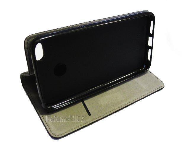 Knížkové pouzdro SMART MAGNET černé pro Xiaomi Redmi 4X