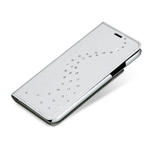 Pouzdro Bling My Thing Primo Milky Way Silver / Pure Brilliance pro  iPhone X / XS, krystaly Swarovski®