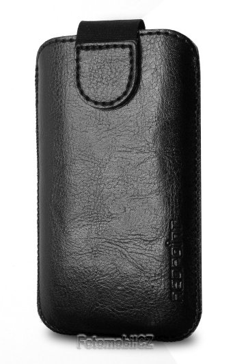 Pouzdro FIXED Tweak se zavíráním, PU kůže, velikost 4XL, černé