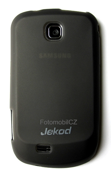 Silikonové pouzdro kryt JEKOD TPU + fólie Black pro Samsung S5570 Galaxy Mini