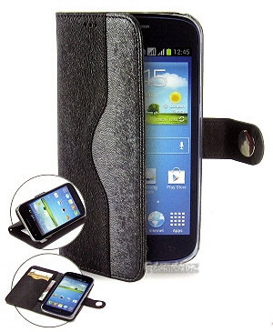 Pouzdro typu kniha CELLY Onda pro Samsung Galaxy Core Plus G350