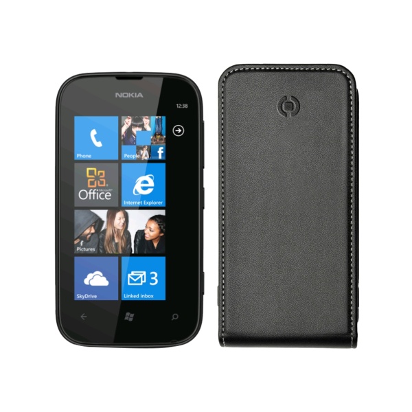 Pouzdro typu flap CELLY FACE pro Nokia Lumia 510, černé