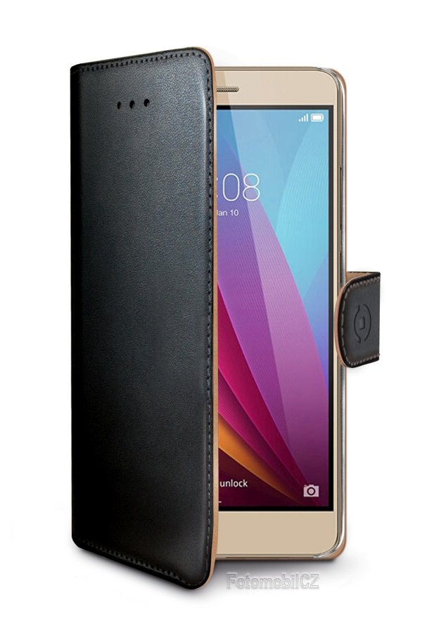 Pouzdro flipové typu kniha CELLY Wally pro Honor 5X + 2x ochranné sklo