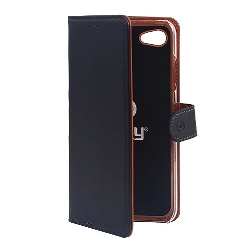 Pouzdro typu kniha CELLY Wally pro Xiaomi Redmi 5A, černé