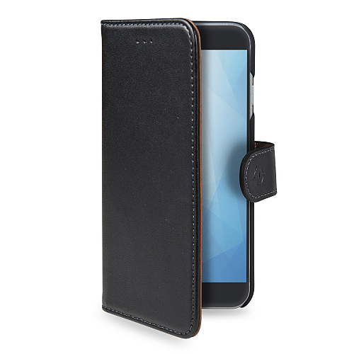 Pouzdro typu kniha CELLY Wally pro Honor View 20, černé