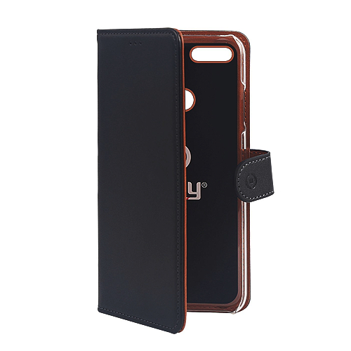 Pouzdro typu kniha CELLY Wally pro Honor 7C, černé