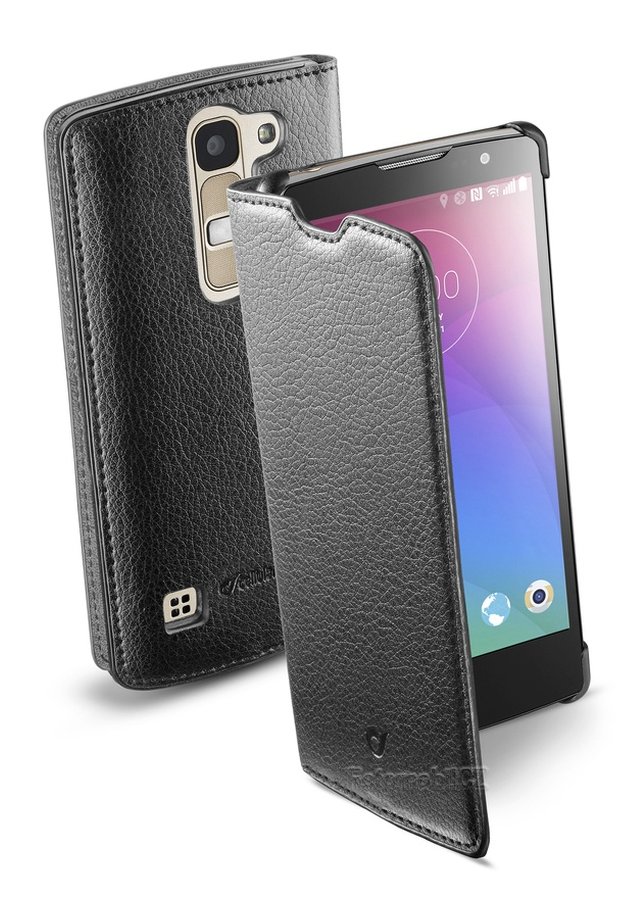 Pouzdro typu kniha CellularLine Book Essential pro LG Spirit, černé