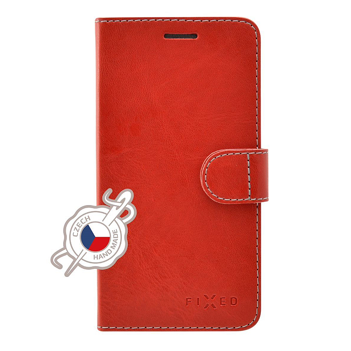 Pouzdro typu kniha FIXED FIT pro Huawei Nova 3, červené