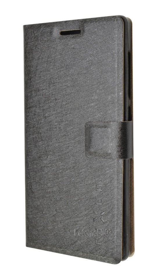 Pouzdro typu kniha FIXED s gelovou vaničkou pro Honor 7, černé