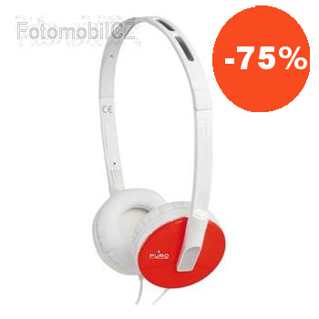 Puro Stereo headset HS305RED pro iPod, iPhone, iPad