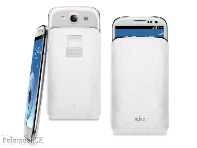 Puro pouzdro SLIM ESSENTIAL pro Samsung Galaxy S III, bílá