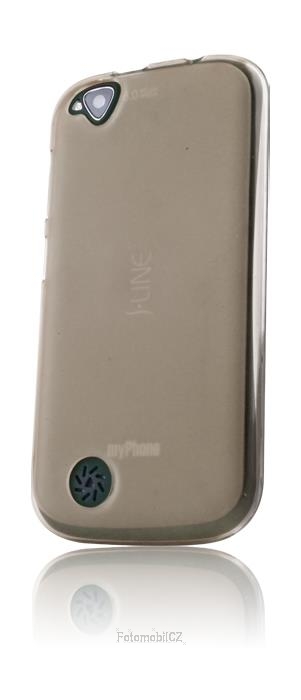Silikonové pouzdro kouřové barvy pro myPhone S-LINE