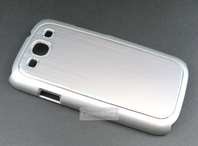 Samsung i9300 Hlíníkový Zadní Kryt Silver